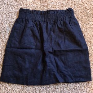 Navy skirt